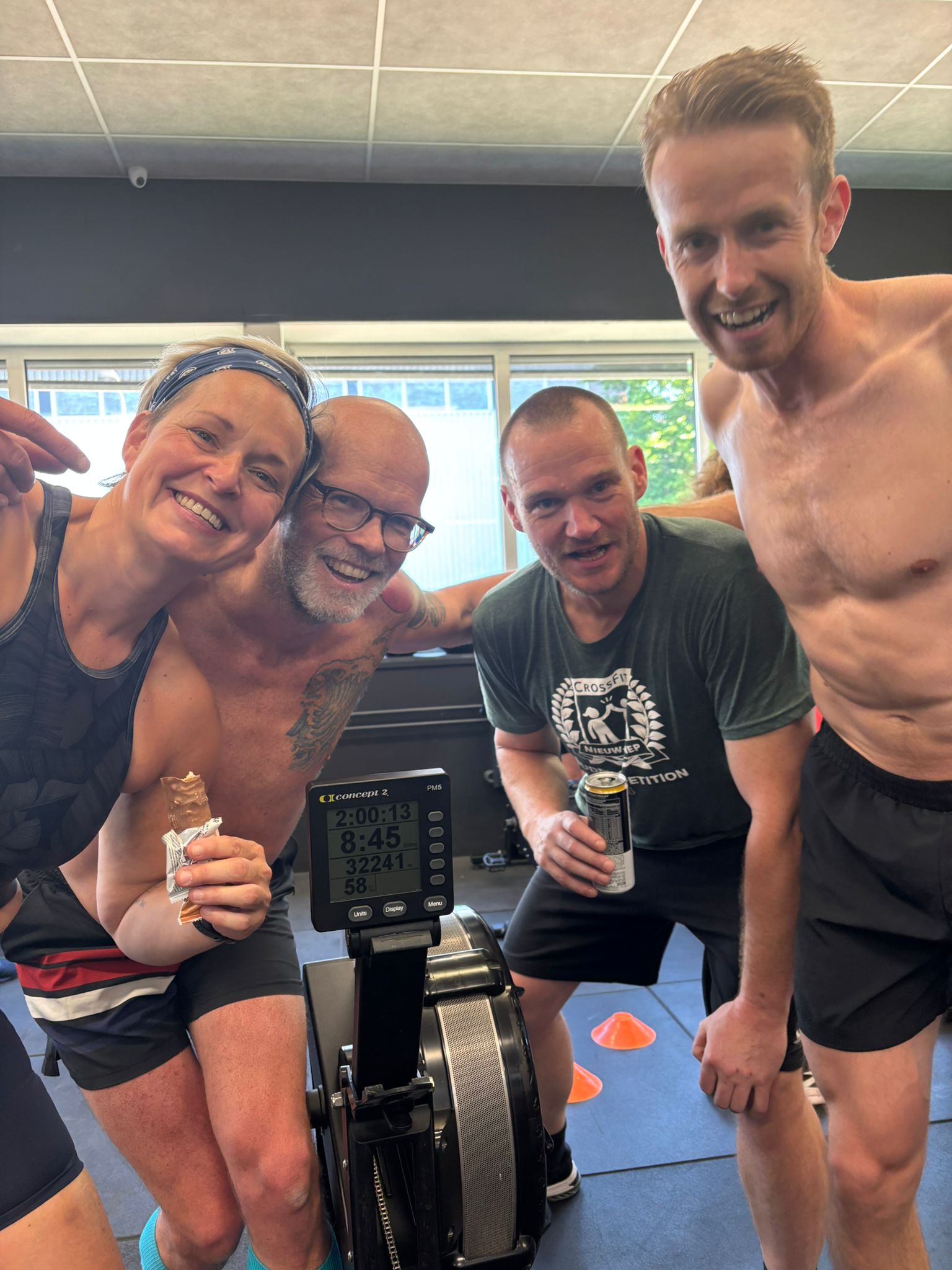 Groepstraining bij CrossFit New Hill gym in Hillegom