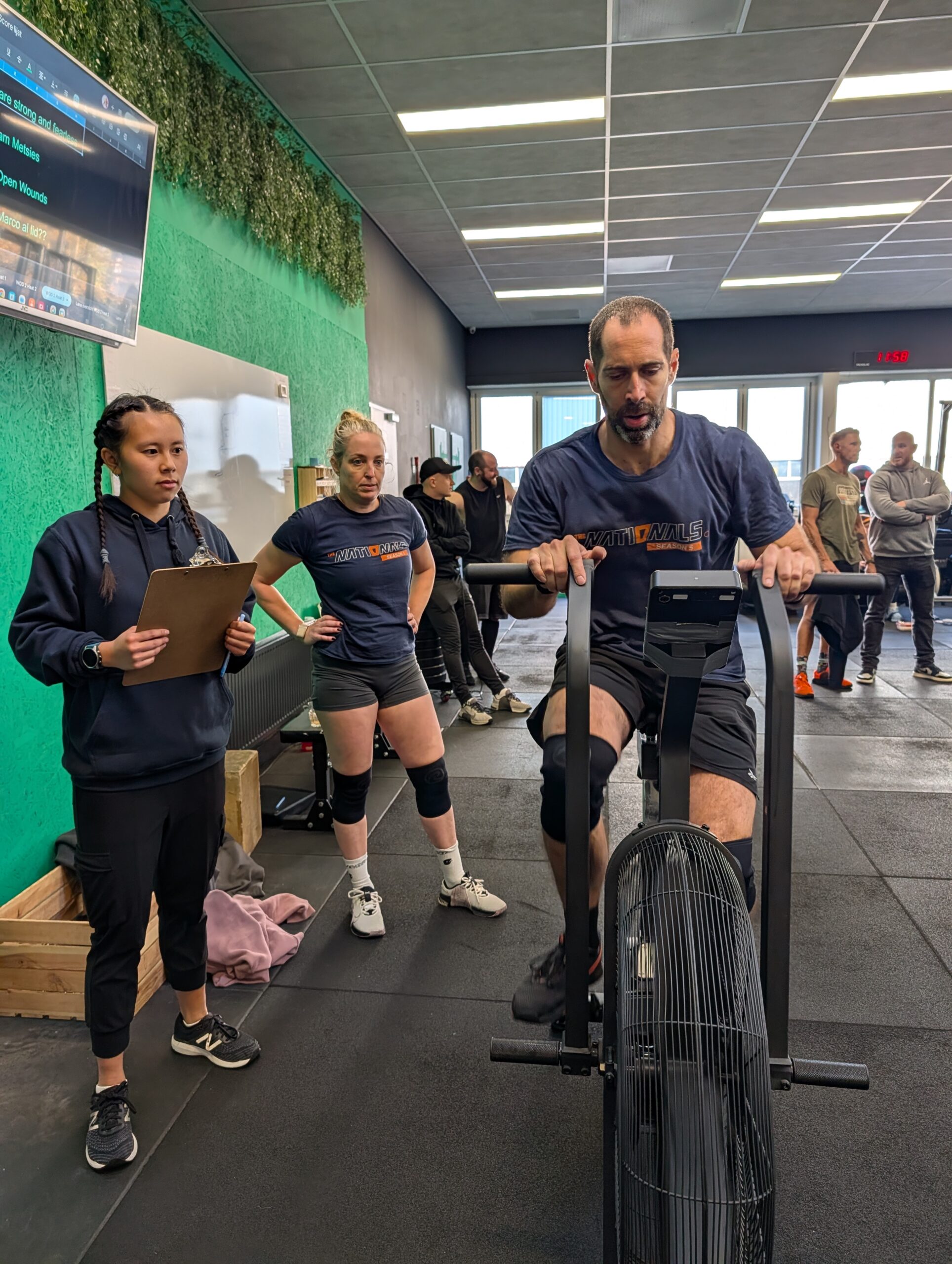 CrossFit workout sessie bij CrossFit New Hill