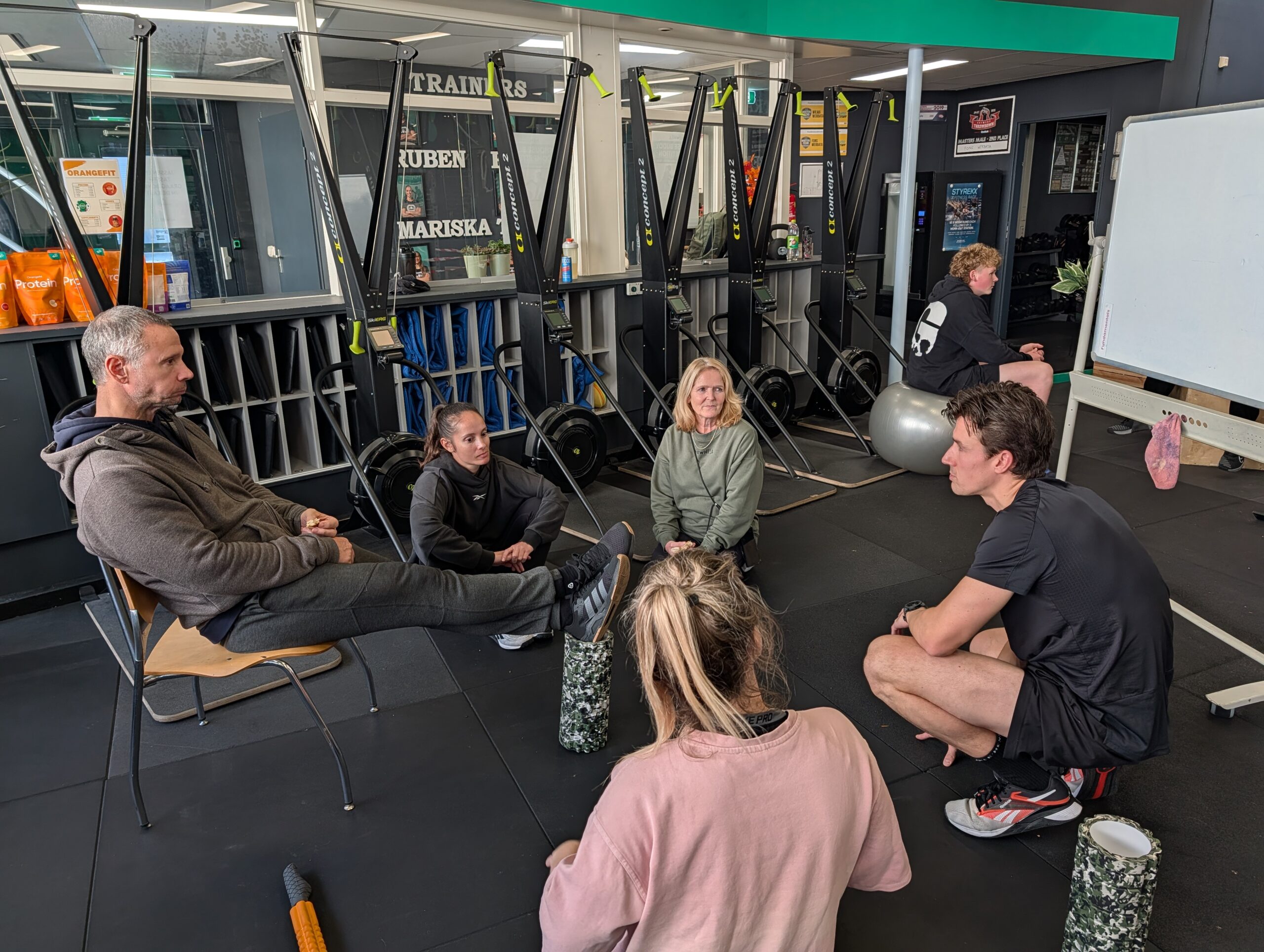 Groepsfoto leden CrossFit New Hill Hillegom